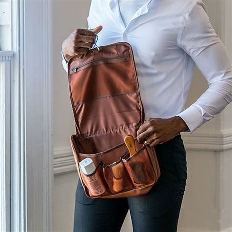 unique men's toiletry bag.